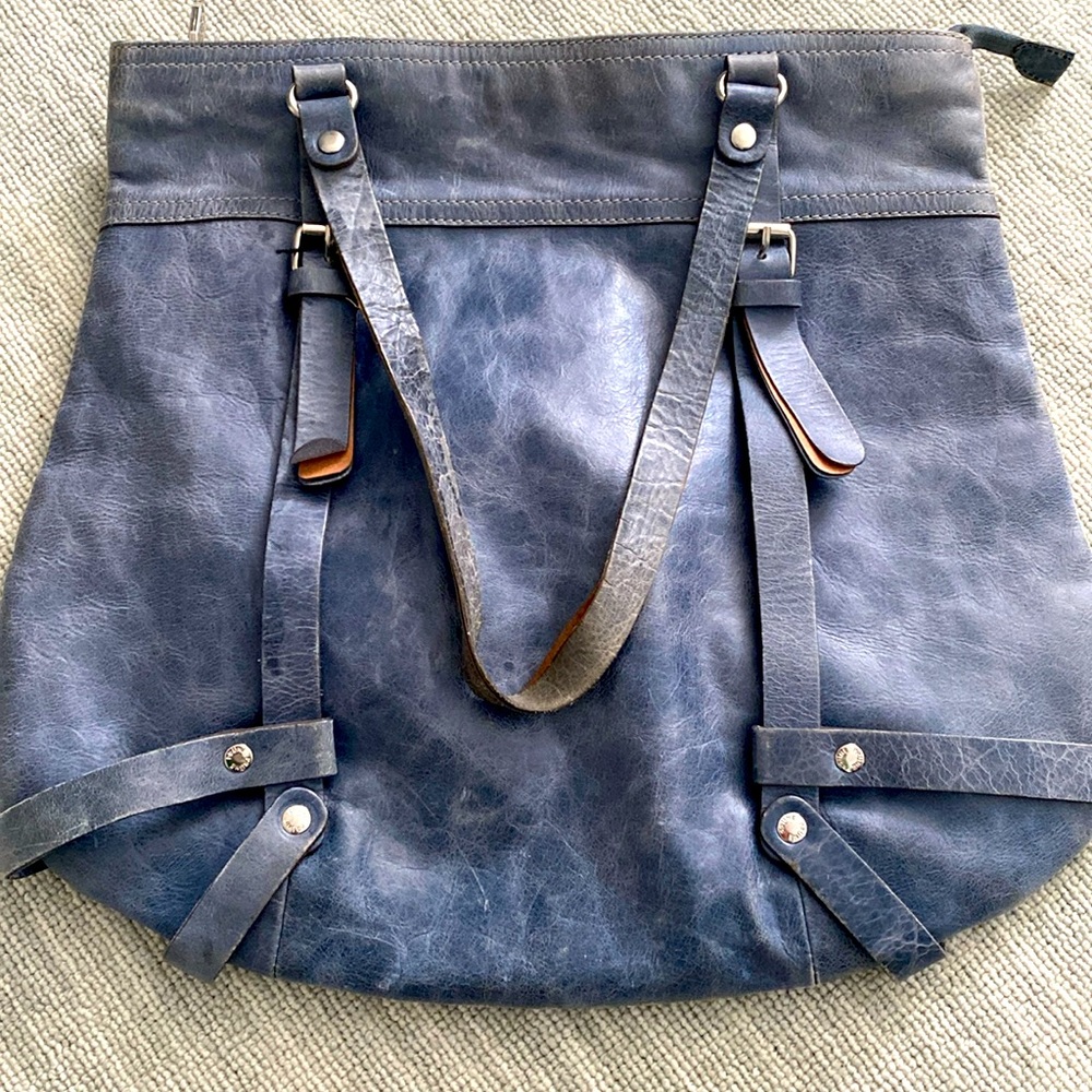 Prune Leather Purse